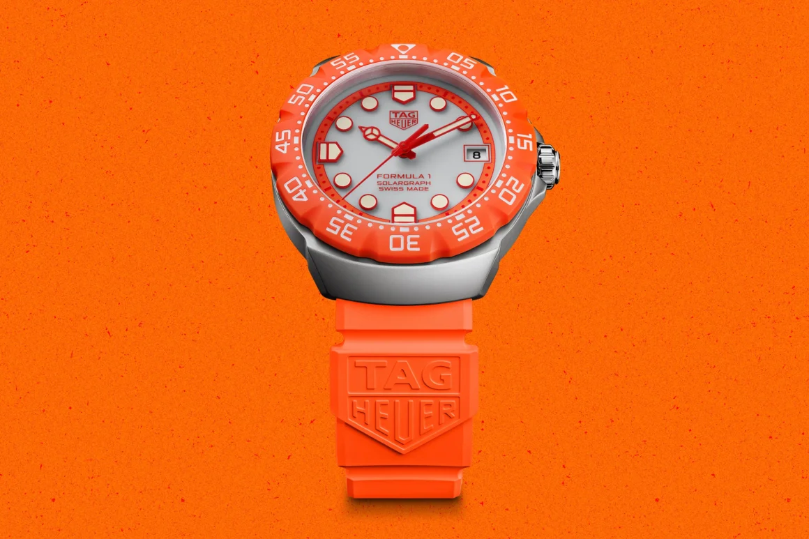 Orange Crush: TAG Heuer Drops a Bright Revamp of the Original Metal F1 Watch